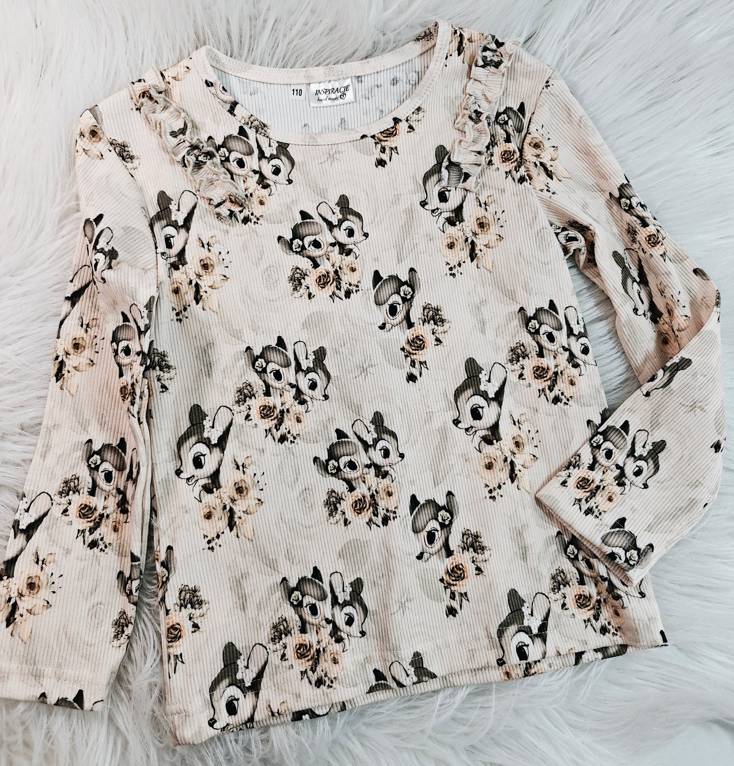 Bluzka Dziewczęca Bambi Vintage