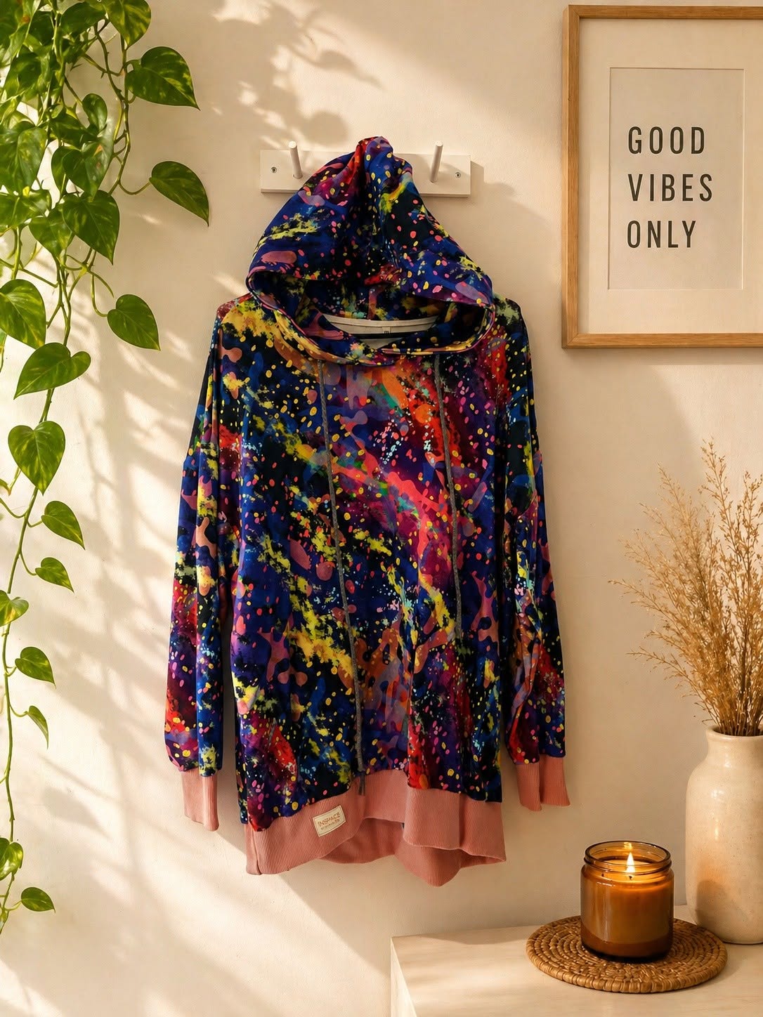 Bluza damska oversize Color Splash Premium