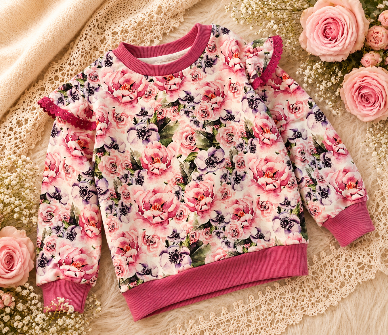 Bluza Dziecięca Romantic Flowers