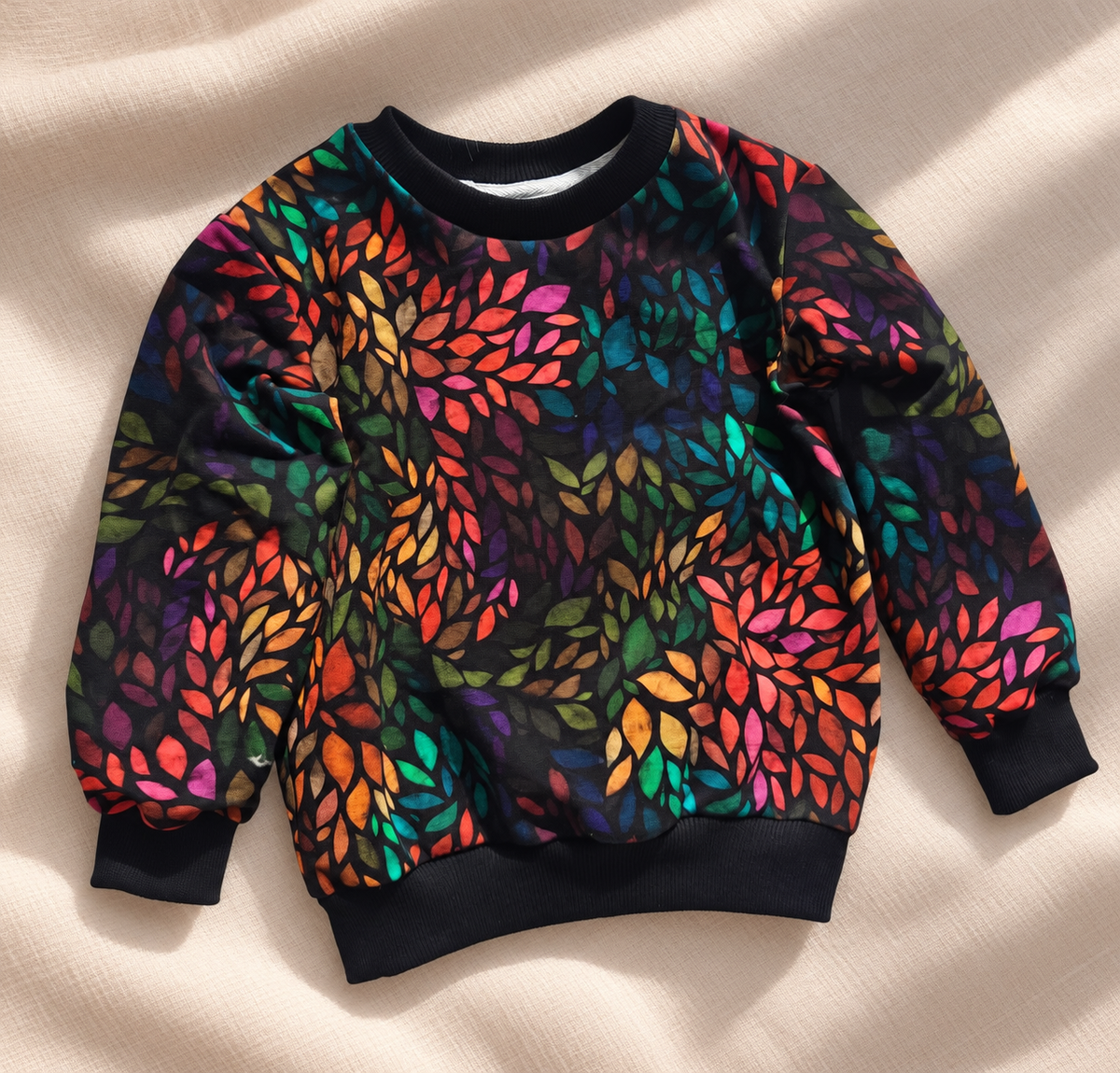 Bluza dziewczęca „Kolorowe Liście” Little Atelier Premium