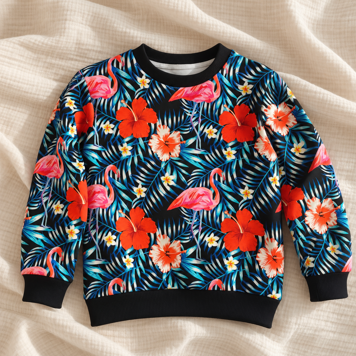 Bluza Tropikalne Flamingi Little Atelier Premium