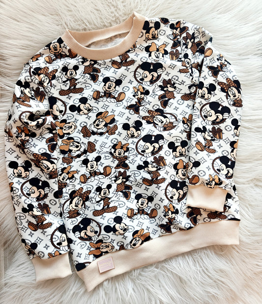 Bluza dziecięca „Myszkowi Przyjaciele” | Little Atelier