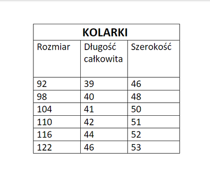 Komplet dziewczęcy t-shirt + kolarki— wzór laleczka