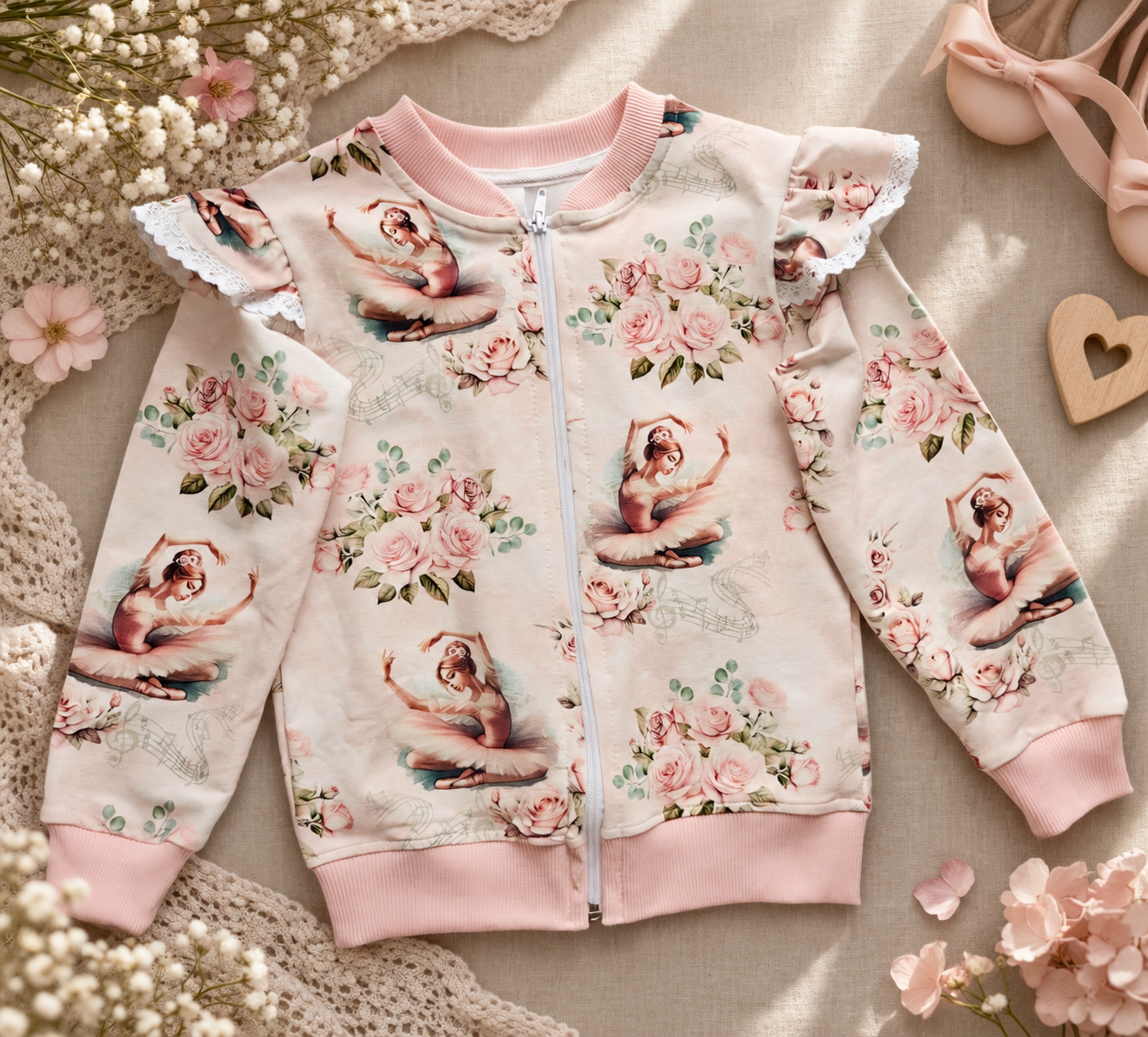 Bluza dziewczęca „Baletnica” Little Atelier Premium