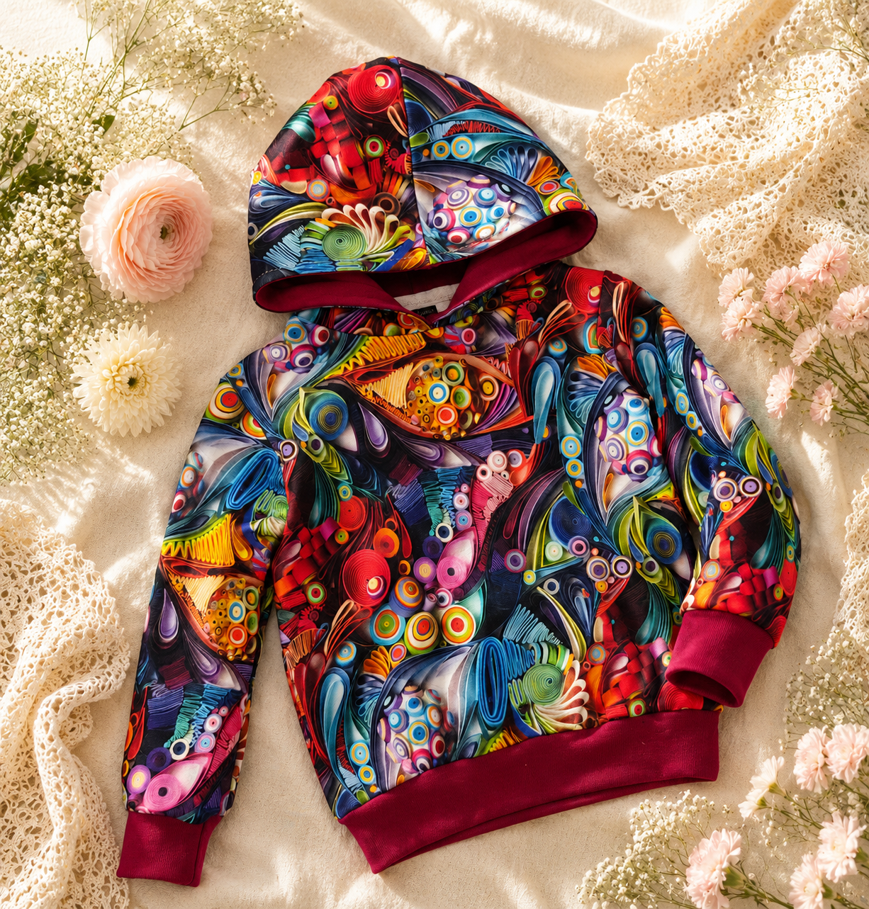 Bluza Dziecięca Color Splash Hoodie