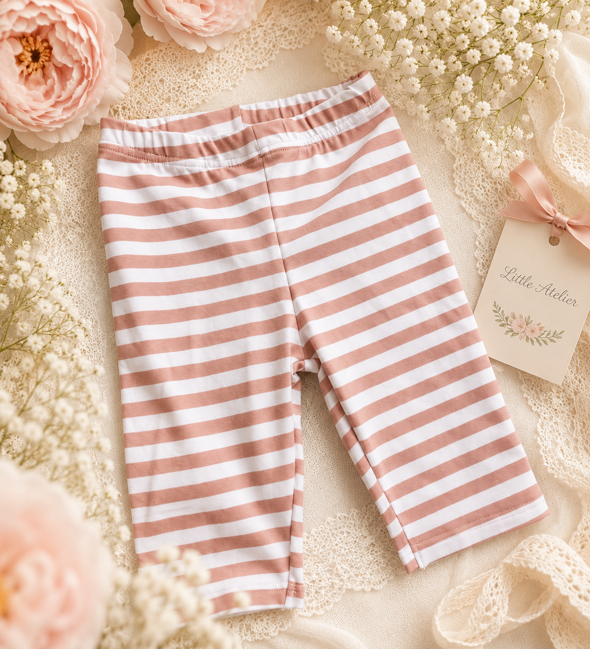 Kolarki dziecięce Powder Stripes Premium