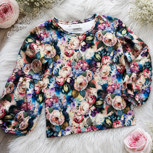 Bluzka dziecięca w kwiaty – kolekcja premium Little Atelier