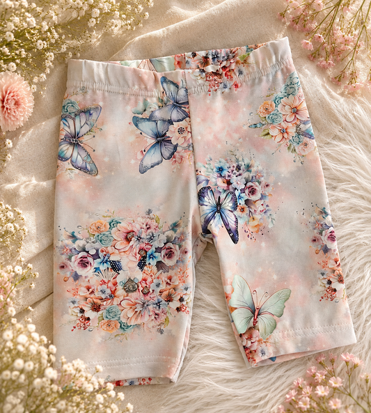 Legginsy dziecięce „Butterfly Blossom” | Little Atelier