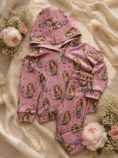 Bluza z kapturem „Bubble Girl Hoodie” – odzież dziecięca premium ZZ