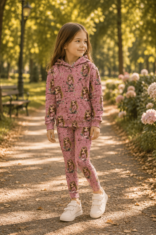 Bluza z kapturem „Bubble Girl Hoodie” – odzież dziecięca premium ZZ