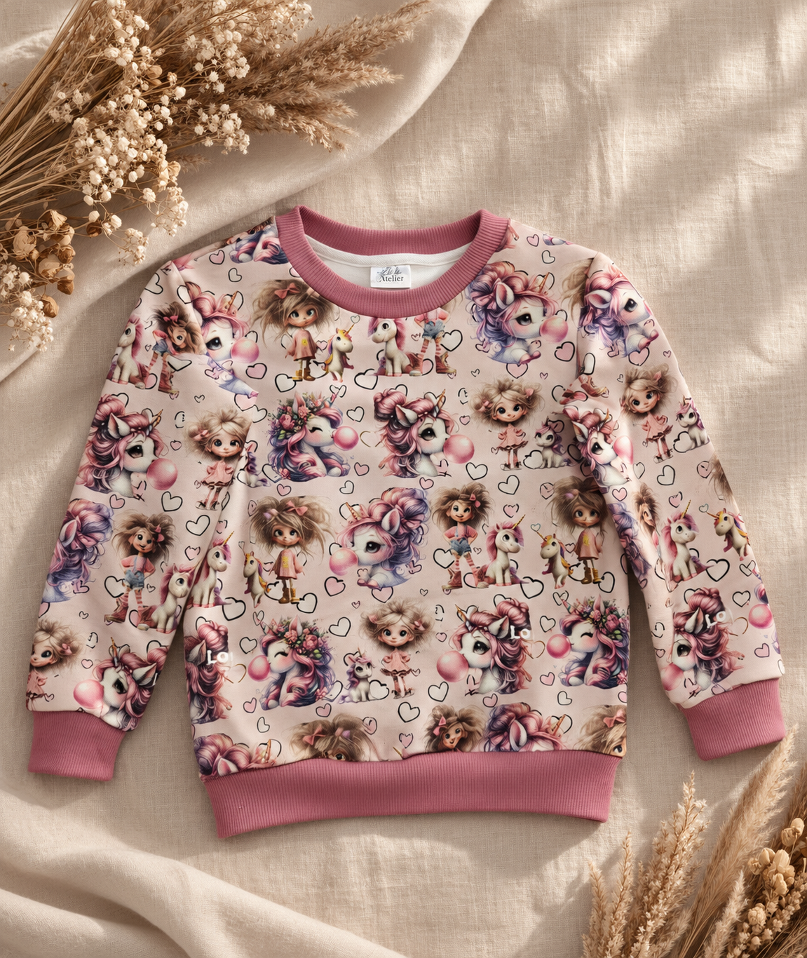 Bluza Jednorożcowa Kraina Little Atelier Premium