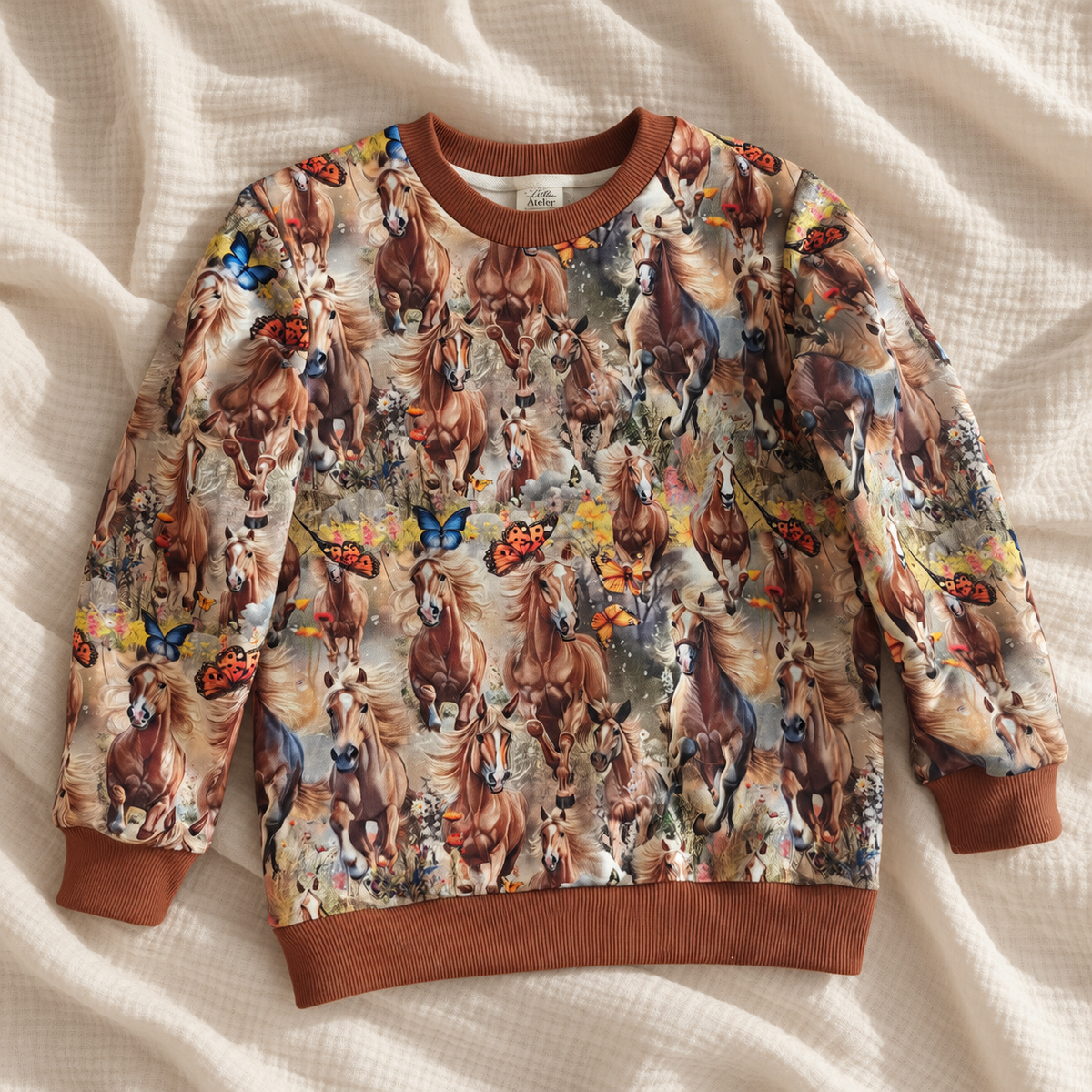 Bluza Galopujące Konie Little Atelier Premium ZZ