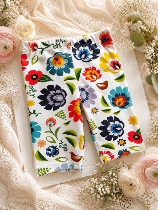 Kolarki dziecięce Folk Flowers Premium