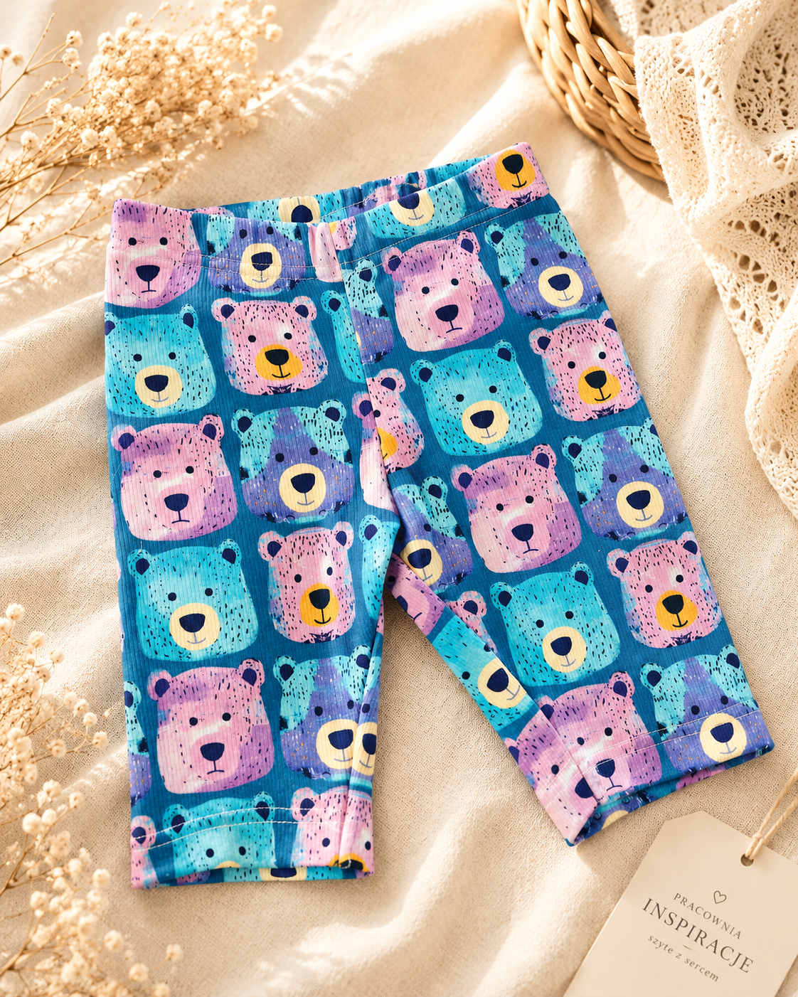 Kolarki dziecięce „Color Teddy” prążek