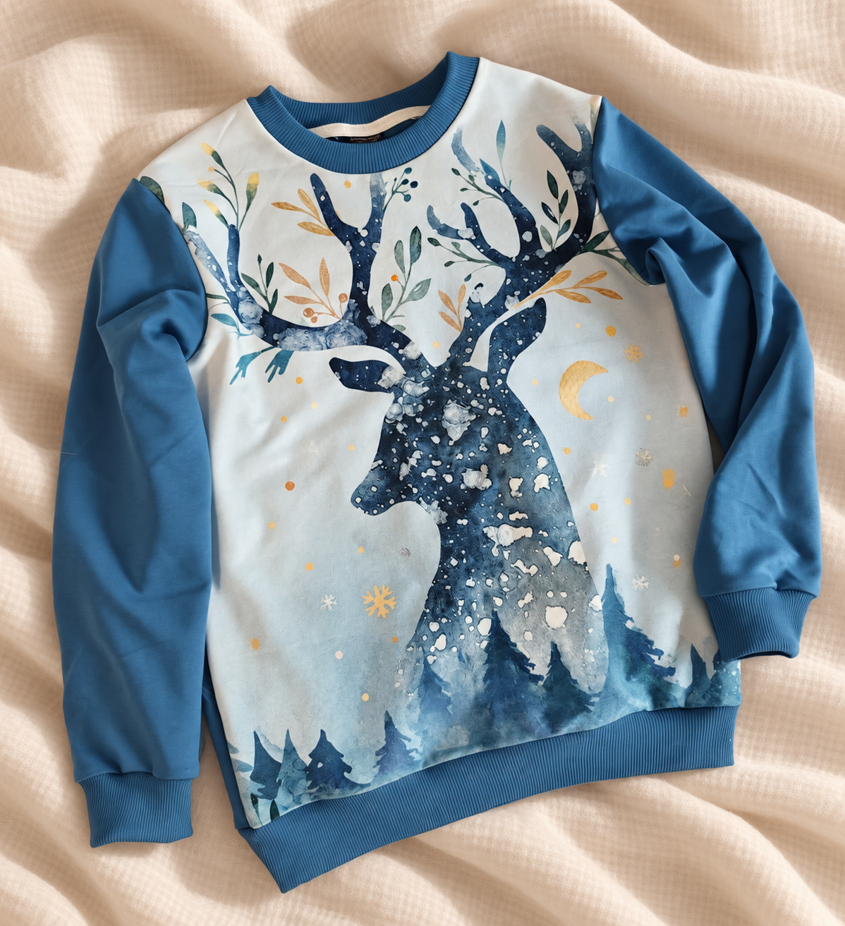 Bluza Leśny Jeleń Little Atelier Premium