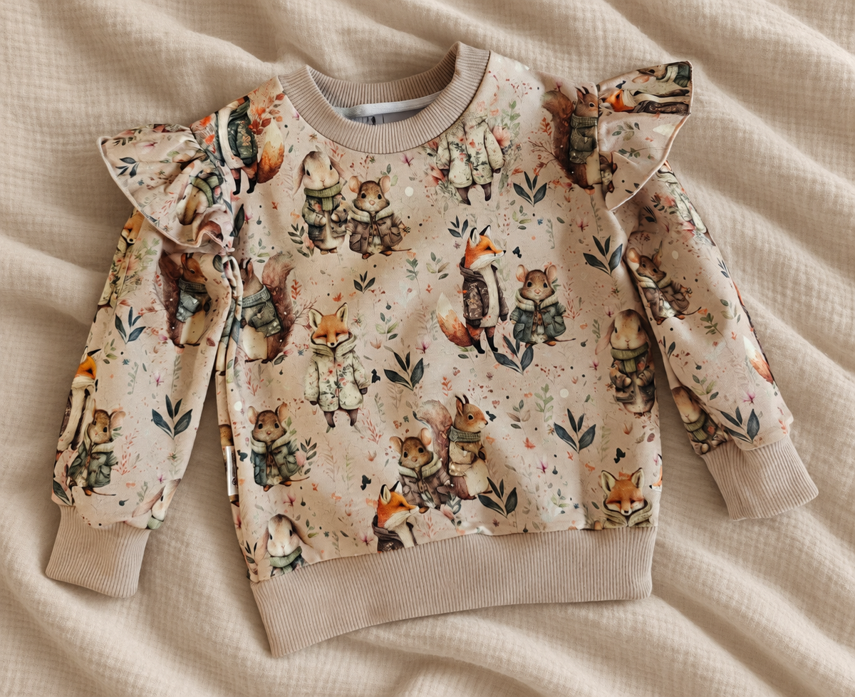 Bluza Leśne Przyjaciółki – Little Atelier Premium