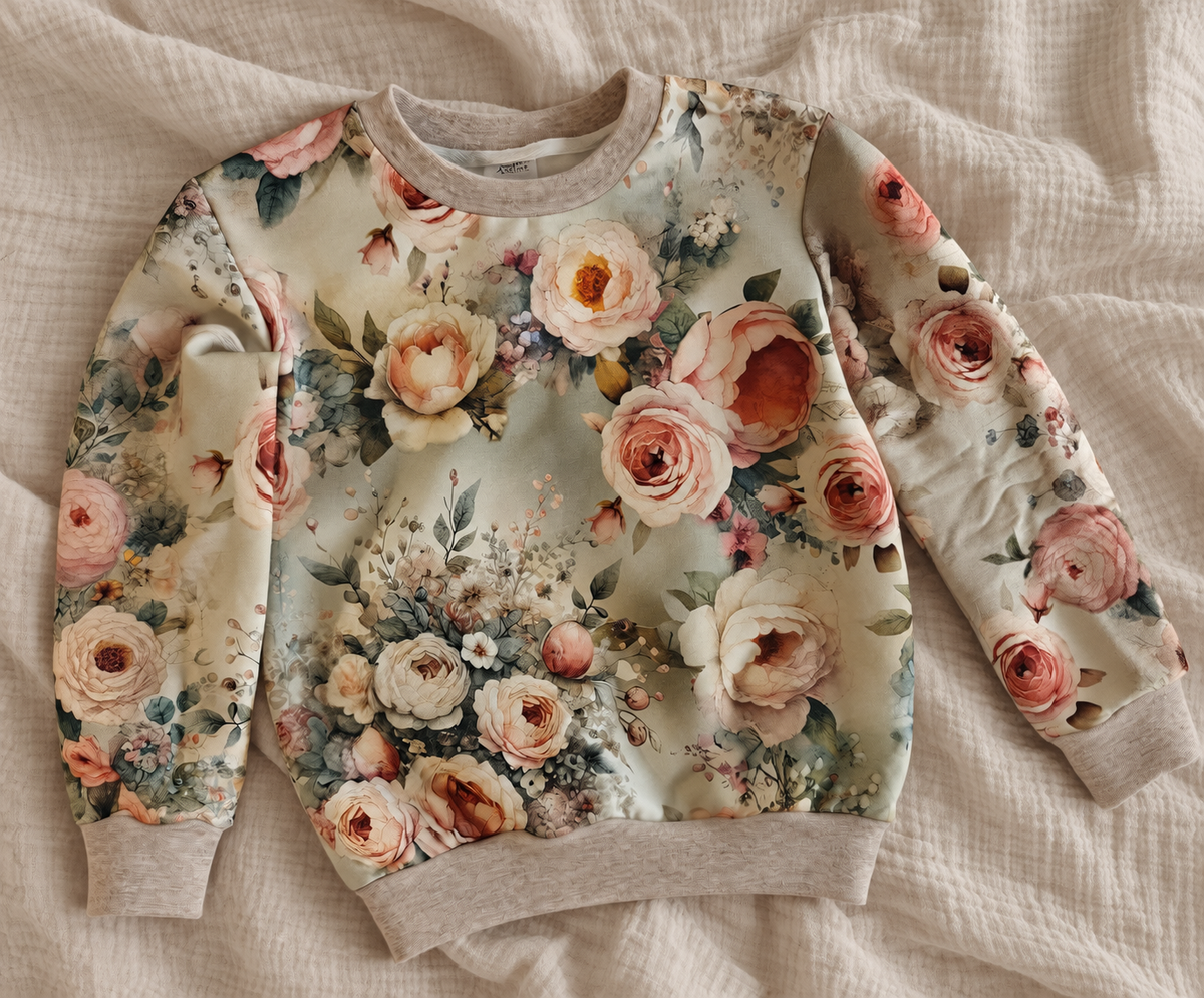 Bluza Kwiatowy Ogród – Little Atelier Premium
