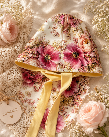 Komplet dziecięcy premium „Blossom Garden” – bluza z kapturem i spodnie