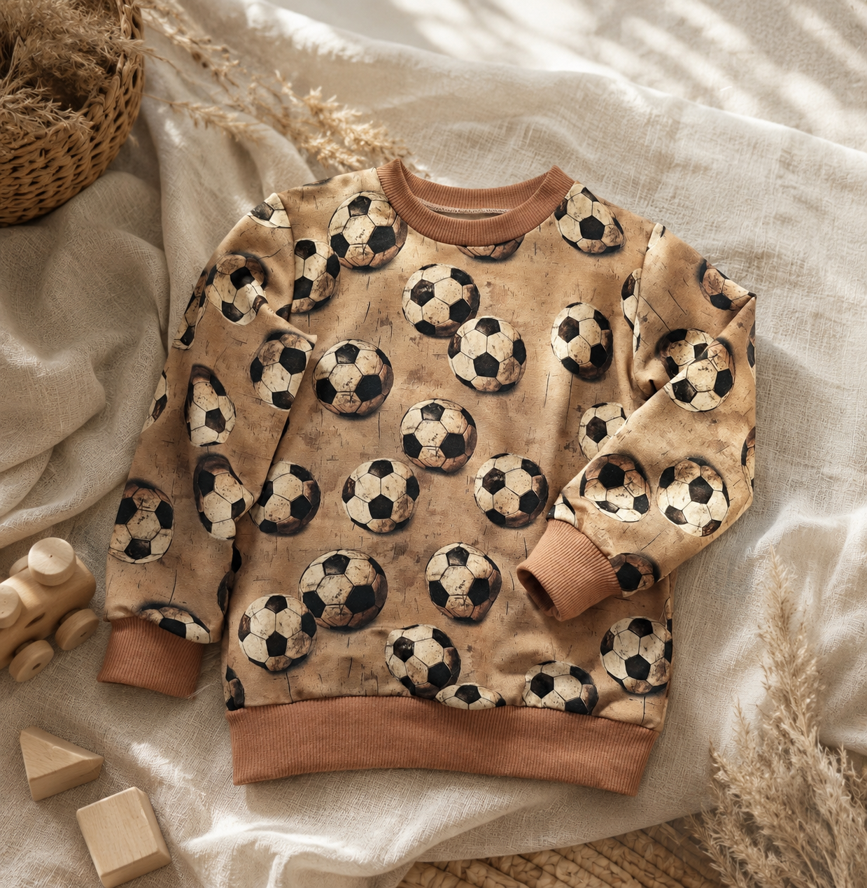 Bluza dziecięca „Piłkarska Pasja” | Little Atelier