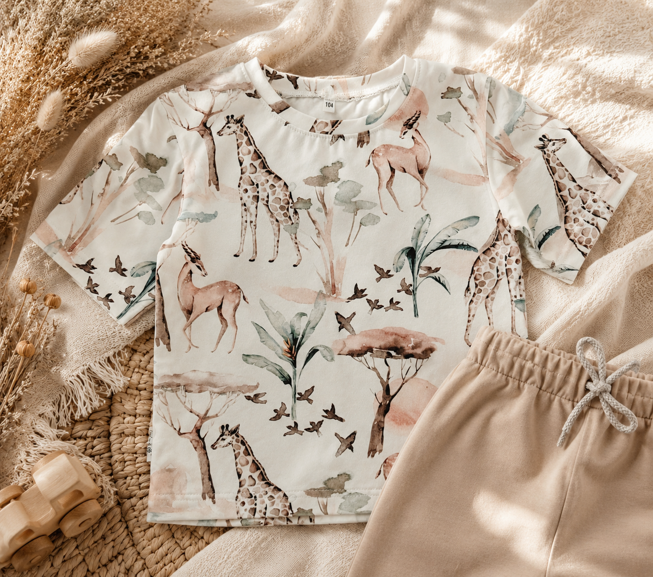 Komplet dziecięcy „Safari Adventure” | Little Atelier