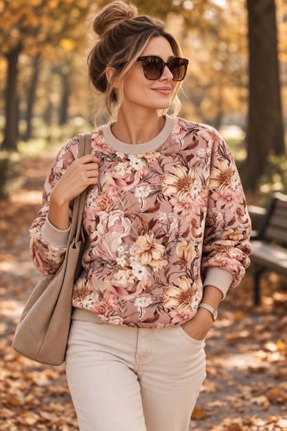 Bluza damska „Romantic Garden” Little Atelier