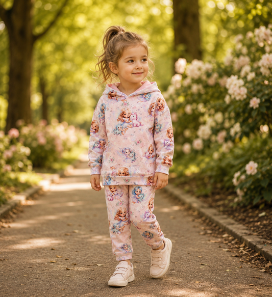 Dres dziecięcy „Magiczne Wróżki” – komplet premium z kapturem | Little Atelier