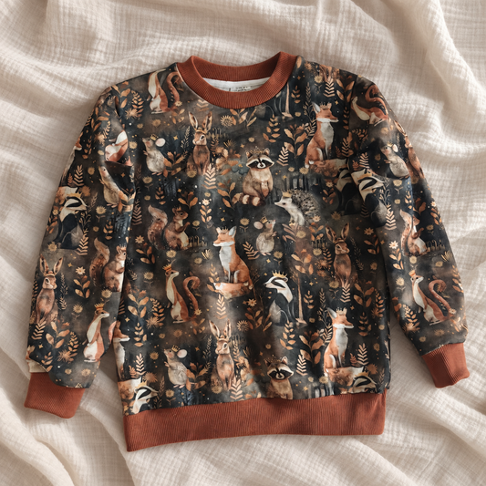 Bluza Leśne Opowieści Little Atelier Premium ZZ
