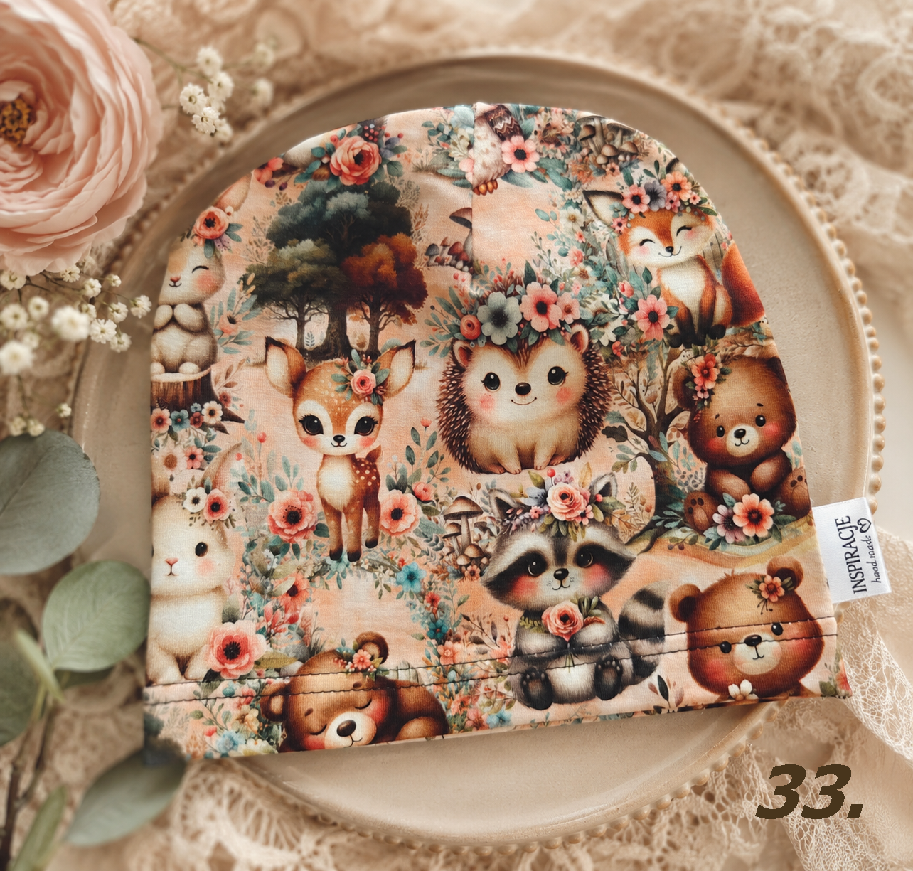 Czapka dziecięca Premium – rozmiar 44 (2-3 lata)
