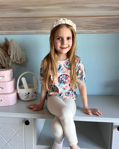 Bluzka dziewczęca „Magiczny Jednorożec” | Little Atelier