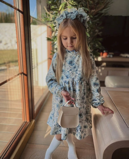 Sukienka Błękitny Ogród Little Atelier Premium
