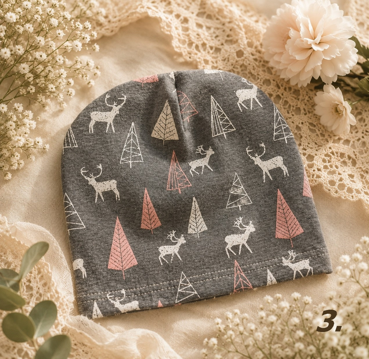 Czapka dziecięca Premium – rozmiar 46 (3-6 lat)